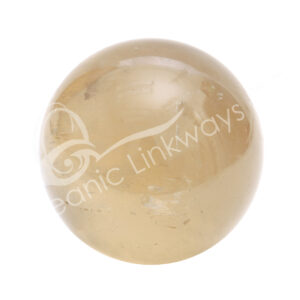 Polished Natural Citrine Sphere