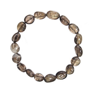 Smoky Quartz Tumbled Stones Bracelet