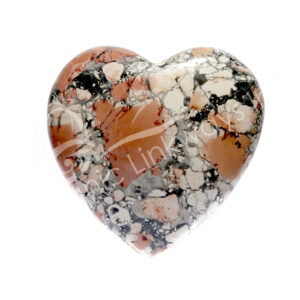 Polished Maligano Jasper Heart