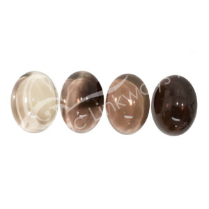 (CLOSE OUT) CABOCHON - SMOKY QUARTZ 1" x 3/4"