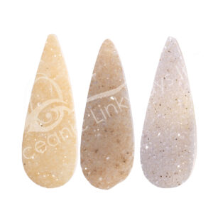 (CLOSE OUT) CABOCHON - AMETHYST AA TEAR DRUSE XL 2"