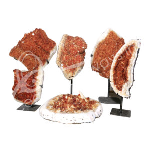 All Sides Polished Citrine Druse