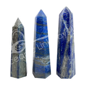 Polished Lapis Lazuli Mixed Sides (Four and Six) Obelisk