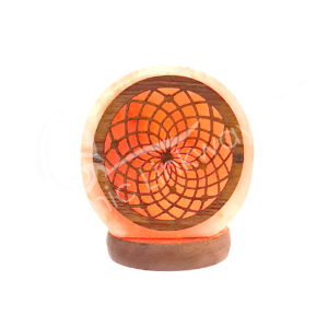 Flower of Life USB Salt Lamp