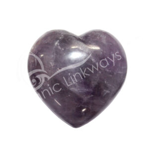 Polished Amethyst Heart