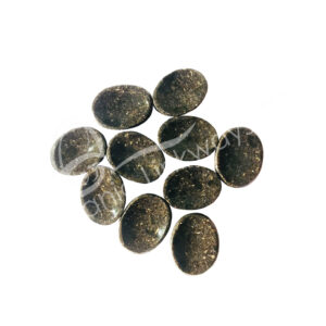 (CLOSE OUT) WORRY STONES - COPPERNITE, GREEN (DZ) 1.5-1.75"
