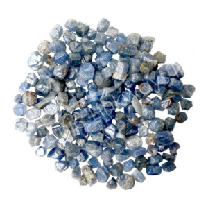 Unpolished Sapphire Tumbled Chips