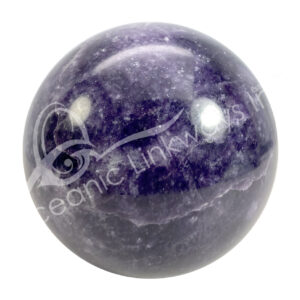 Polished Smooth Lepidolite Sphere