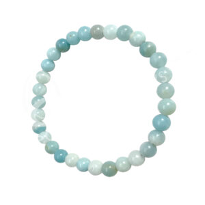 BRACELET - AMAZONITE (6-8 MM) 7.15-7.25"