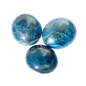 Polished Blue Apatite Pebbles