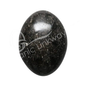 (CLOSE OUT) PALM STONE - COPPERNITE, GREEN 1.75"