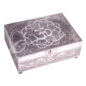 BOX - METAL OM IN LOTUS 5 X 7"