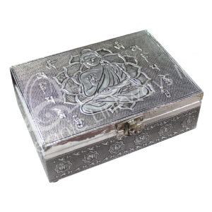 Buddha OM Mani Padme Hum Metal Box