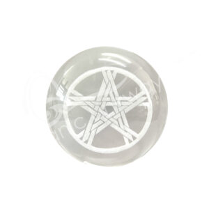 Clear Glass with Pentacle Sphere