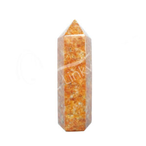 Polished Orchid Calcite Obelisk 6 Sides
