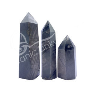 Polished Hypersthene Obelisk 6 Sides
