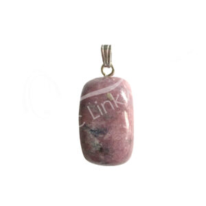 PENDANT - TUMBLED STONE RHODONITE 0.75-1"