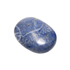 Polished Dumortierite Palm Stone