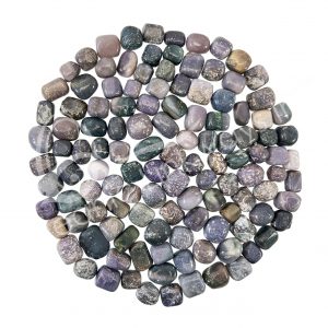 Grape Agate Tumbled Stones