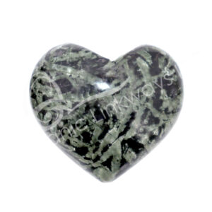 (CLOSE OUT) HEART - JASPER, RAINFOREST 1.5-2"
