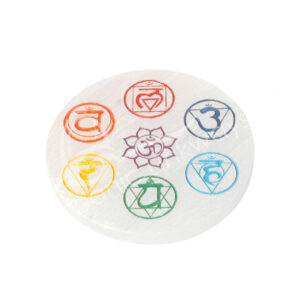Selenite Chakra Incense Holder