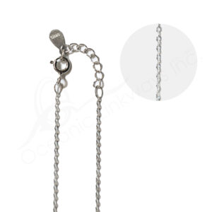 STERLING SILVER - CHAIN LIGHT 20"L