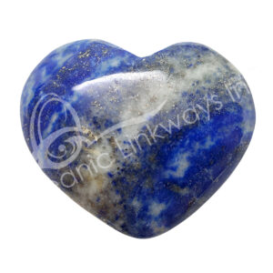 Polished Lapis Lazuli A Heart