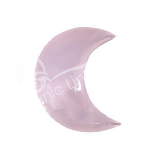 Polished Pink Calcite Moon Plate