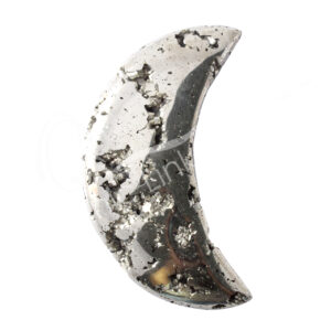 Pyrite with Druse Moon