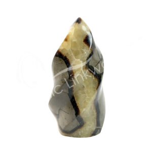 Polished Septarian Jasper Flame Shape