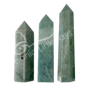 Polished Russian Amazonite Obelisk Six Sides