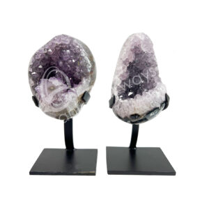 Amethyst Uruguayan D Polished Geode on Stand