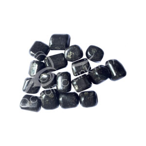 Black Galaxy Jasper Tumbled Stones 20-30 mm