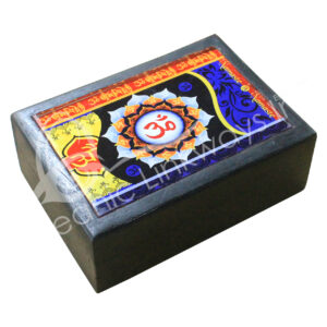 BOX - WOOD OM PRINTED 5 X 7"