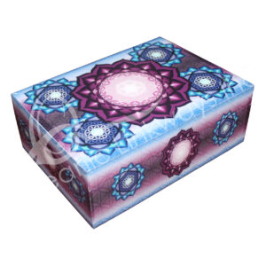 Flower of life Printed on Wood Box