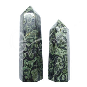 Polished Kambaba Jasper Six Sides Obelisk
