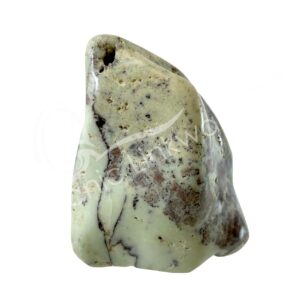 Polished Green Chrysoprase Free Shape