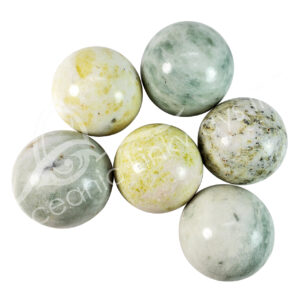 (CLOSE OUT) SPHERE - MARBLE, MIXED COLORS 2''