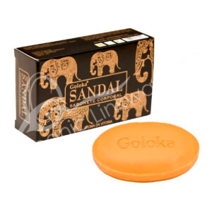 Sandalwood Herbal Soap Pack of 12 Made by Goloka