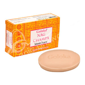Nag Champa Herbal Soap Pack of 12 Made by Goloka