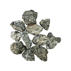 (CLOSE OUT) ROUGH - EPIDOTE WITH BLACK LINES 1-2"