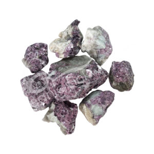 SPECIMEN - LEPIDOLITE WITH ALBITE 2-4"