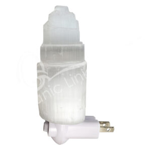 Selenite Cylinder Night Light