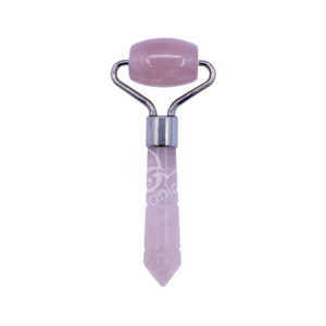 Rose Quartz Massage Roller & Acupressure