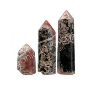 Polished Rhodochrosite 6 Sides Obelisk