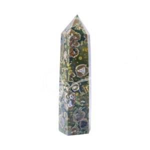 Polished Rhyolite 6 Sides Obelisk