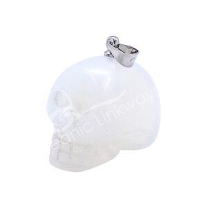 Opalite Skull Pendant