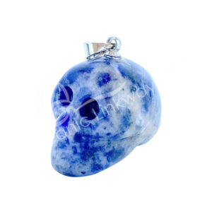PENDANT - SKULL SODALITE (PK 6) 0.75"