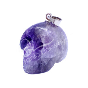 Amethyst Skull Pendant