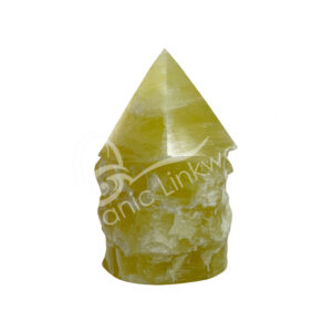 Lemon Calcite Top Polished Point